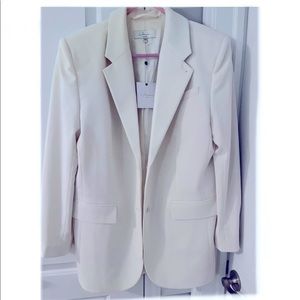 L’Academie oversized boyfriend blazer NWT